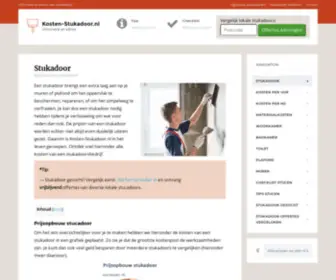 Kosten-Stukadoor.nl(Date info & prijzen 2021) Screenshot