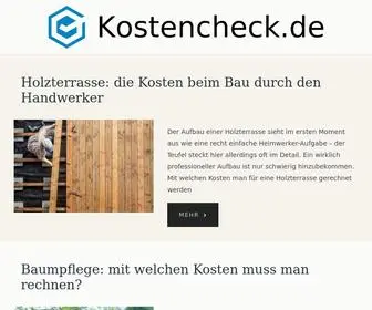Kostencheck.de(Kostencheck) Screenshot