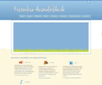 Kostenlose-Ausmalbilder.de(Hier findest du tausende von kostenlosen Ausmalbildern und Malvorlagen für Kinder) Screenshot