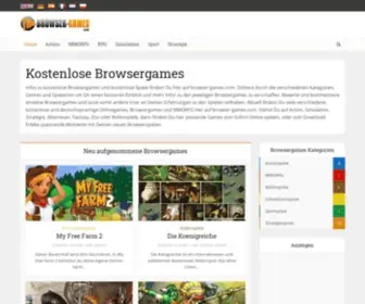 Kostenlose-Browserspiele.com(Browsergames) Screenshot