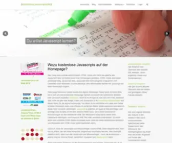 Kostenlose-Javascripts.de(Javascripts, Homepage Codes) Screenshot