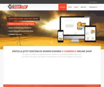 Kostenloser-Shop.com(Kostenloser shop gratis hosting ihres web e) Screenshot