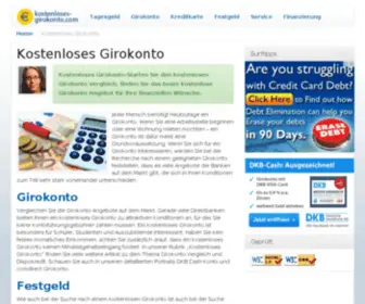 Kostenloses-Girokonto.com(Kostenloses) Screenshot