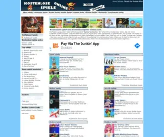 Kostenlosespiele-Online.com(Kostenlose Spiele online kostenlos spielen) Screenshot