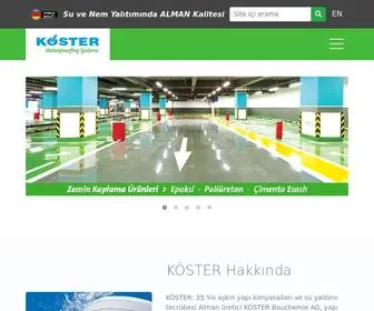 Koster.com.tr(KÖSTER) Screenshot