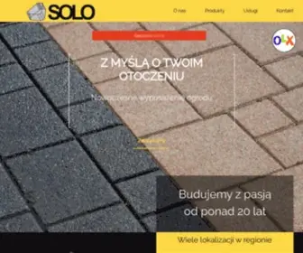 Kostkabrukowasolo.pl(SOLO Tuchola przedstawia stronę internetową. W naszej ofercie między innymi) Screenshot