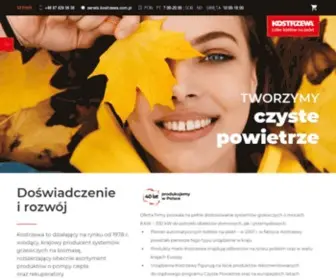 Kostrzewa.com.pl(Lider kotłów na pellet) Screenshot