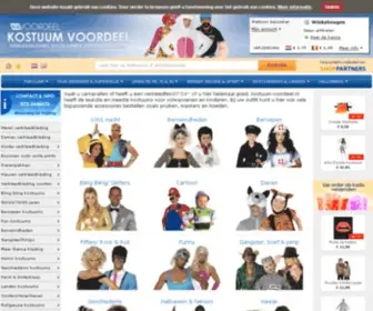 Kostuum-Voordeel.nl(Zeer voordelige kostuums bestellen) Screenshot