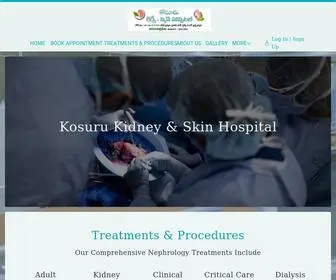 Kosuruhospitals.com(Dr Kosuru Srinivas) Screenshot