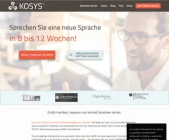 Kosys.de(–) Screenshot