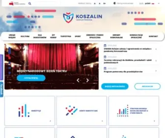 Koszalin.pl(Serwis Urzędu Miejskiego w Koszalinie) Screenshot