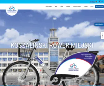Koszalinskirowermiejski.pl(Koszaliński) Screenshot