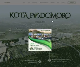 Kota-Podomoro.com(Kota Podomoro) Screenshot