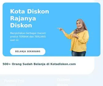 Kotadiskon.com(Toko Online Aman Terpercaya) Screenshot