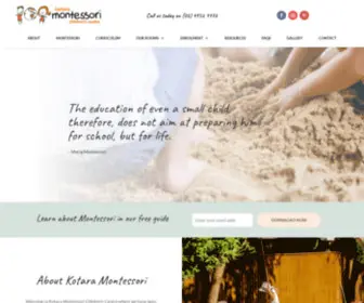 Kotaramontessori.com.au(Kotara Montessori) Screenshot