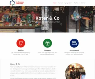 Koterenco.nl(Koter & Co) Screenshot