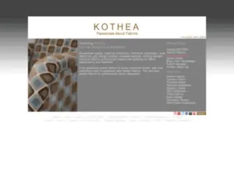 Kothea.com(Fabric For Top Architects) Screenshot