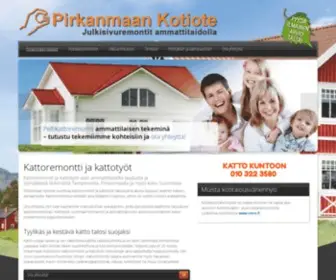 Kotiote.fi(Kattoremontti Tampere) Screenshot