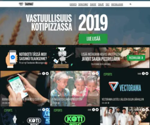 Kotipizzantarinat.fi(Kotipizzan tarinat) Screenshot