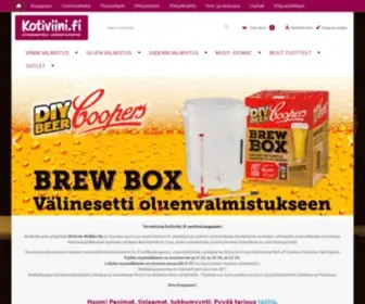 Kotiviini.fi(Viinitalo Melkko Oy) Screenshot