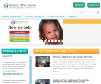 Kotm.org(Kids On The Move Kids On The Move) Screenshot