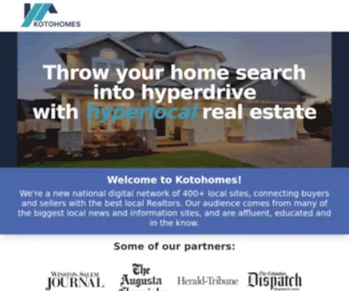 Kotohomes.com(Home) Screenshot