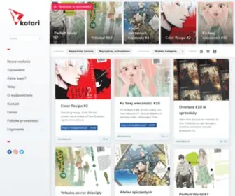 Kotori.pl(Wydawnictwo Kotori) Screenshot