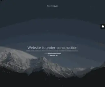 Kotravel.com.au(Cheap flights) Screenshot