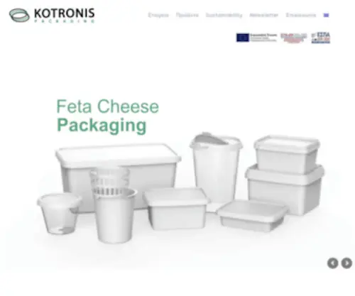 Kotronis-Plastics.gr(Kotronis Packaging) Screenshot