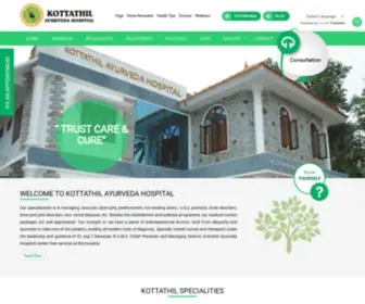 Kottathilayurveda.com(Kottathil Ayurveda Hospital) Screenshot