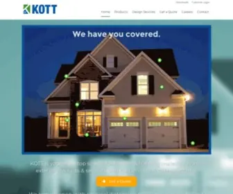 Kottgroup.com(KOTT Inc) Screenshot