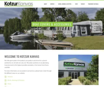 Kotzurkanvas.com.au(Kotzur Kanvas) Screenshot