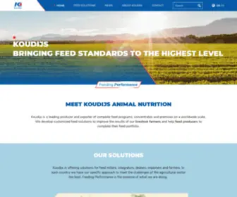 Koudijs.com(Animal nutrition) Screenshot