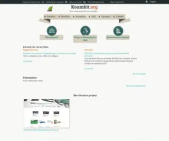 Koumbit.org(Pour un internet libre et solidaire) Screenshot