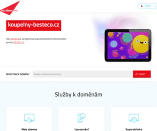 Koupelny-Besteco.cz(ACTIVE 24) Screenshot