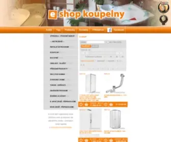 Koupelnyeshop.cz(Benzl koupelny) Screenshot
