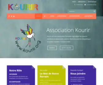 Kourir.org(Association Kourir Accueil) Screenshot