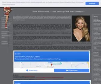 Kournikova.de(Anna Kournikova) Screenshot