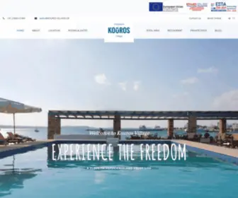 Kouros-Village.gr(Learn about Antiparos Hotel) Screenshot