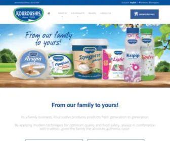 Kouroushis.com.cy(Kouroushis Dairies) Screenshot