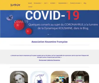 Kousmine.fr(Association kousmine française) Screenshot