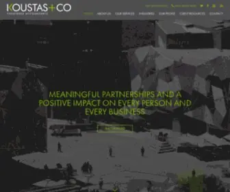 Koustas.com.au(Chartered Accountants Melbourne) Screenshot