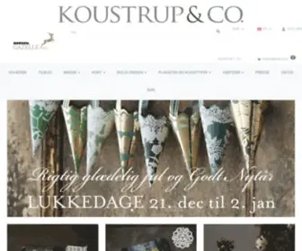 Koustrupco.dk(Velkommen til Koustrup & Co) Screenshot