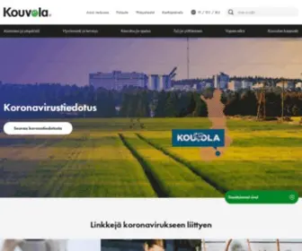 Kouvola.fi(Kouvolan kaupunki) Screenshot