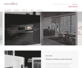 Kouzina.co.nz(European Appliance Specialists) Screenshot