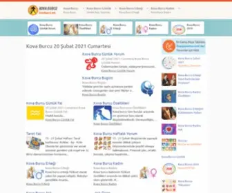 Kovaburcu.net(Kova Burcu) Screenshot