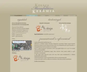 Kovacskeramia.hu(Kovacskeramia) Screenshot