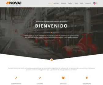 Kovaicorp.com(The Power You Need) Screenshot