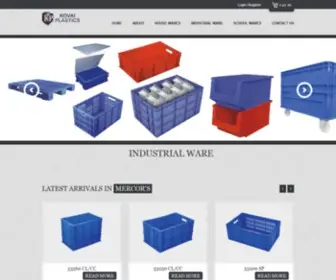 Kovaiplastics.com(Plactics Manufacturers) Screenshot