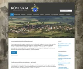 Koveskal.hu(Köveskál) Screenshot